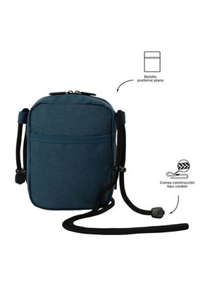 Bolso Para Hombre Riva Crossbody Pequeño Azul