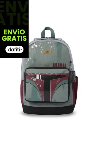 Morral Para Hombre Star Wars Boba Fett Grande Verde Totto