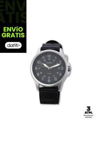 Reloj Analógico Ticker 2.0 Color Negro Totto