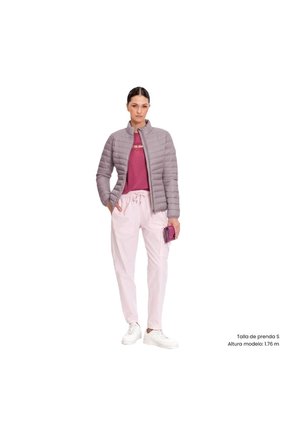 Chaqueta Acolchada Para Mujer Colora
