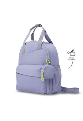 Morral Universitario Porta Tablet 10" Suzuka Morado Mujer