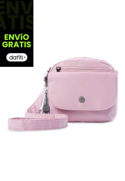 Bolso Para Mujer Corneana Tipo Crossbody Pequeño Morado