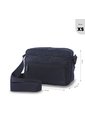 Bolso Para Mujer Amsu 2.0 Tipo Crossbody Pequeño Azul de Totto