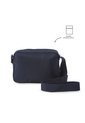 Bolso Para Mujer Amsu 2.0 Tipo Crossbody Pequeño Azul de Totto