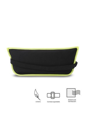 Canguro Invisible De Viaje Security Con RFID Blocker Verde