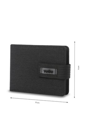 Billetera Hombre Gobi Pequeña Con RFID Blocker Negra