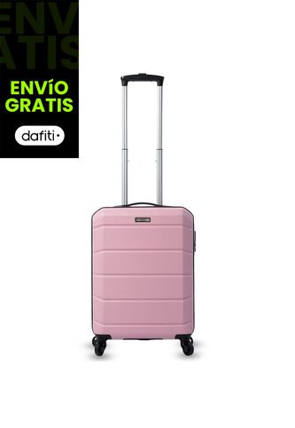 Maleta De Cabina 360 Rayatta S2 10 Kilos Rosada Totto