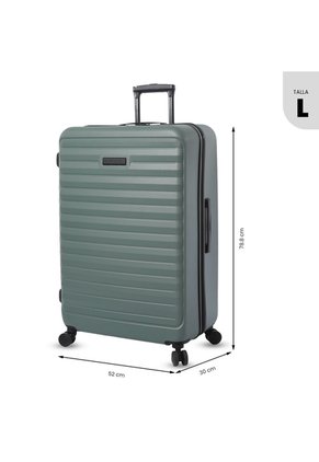 Maleta De Viaje Grande 23 Kilos 360 Helios 2.0 Verde