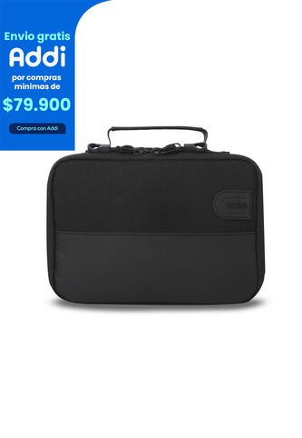 Lonchera Térmica Steif Pequeña Negra Totto