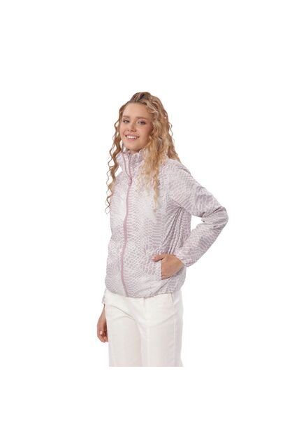 Chaqueta Casual Para Mujer Pray Liviana Beige