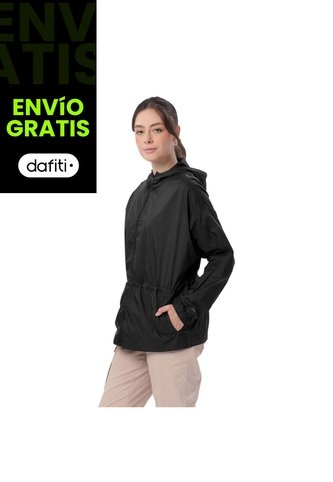 Chaqueta Casual Para Mujer Bruma Woman Liviana Negra Totto