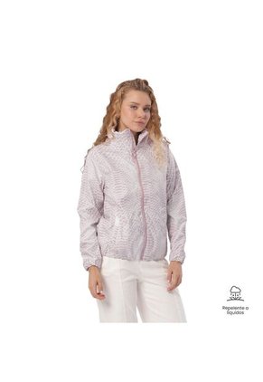 Chaqueta Casual Para Mujer Pray Liviana Beige