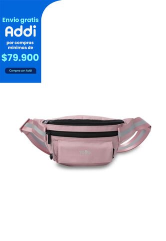 Riñonera Mujer Running 2.0 Mediana Color Rosada Totto