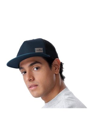 Gorra Plana Canvas Color Azul