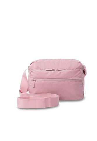 Bolso Para Mujer Amsu 2.0 Tipo Crossbody Pequeño Rosado Totto