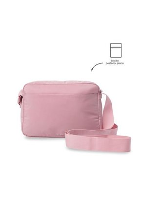 Bolso Para Mujer Amsu 2.0 Tipo Crossbody Pequeño Rosado