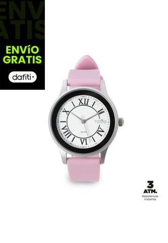 Reloj Analógico Hanna Color Rosado Totto