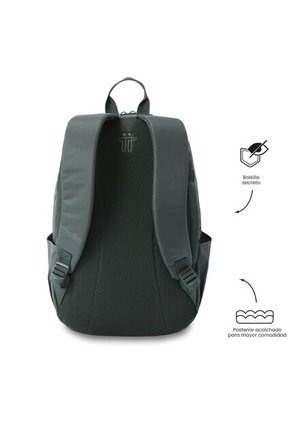 Morral Universitario Trik 2.0 Porta PC 15" Verde Hombre