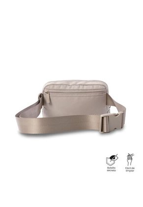 Riñonera Mujer Freya Pequeña Color Beige
