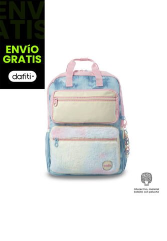Morral Para Niña Bloum Mediano Color Azul Totto