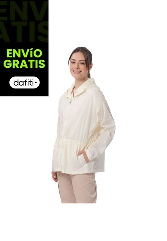 Chaqueta Casual Para Mujer Bruma Woman Liviana Blanca Totto