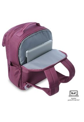 Morral De Viaje Grande Elan Travel Shiny Rosado Rose