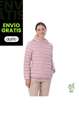 Chaqueta Acolchada Para Mujer Colorfull Pro Rosada Totto