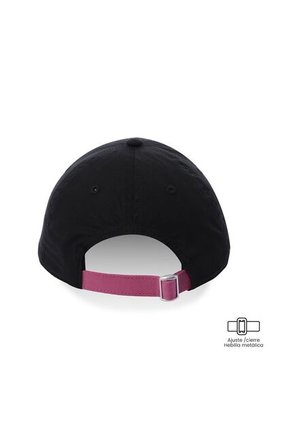 Gorra Beisbolera Forsitia 2.0 Con Filtro UV Negro