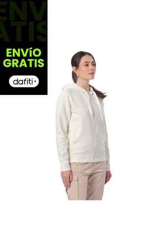 Buzo Deportivo Para Mujer Haily 2.0 Blanco Hueso Totto
