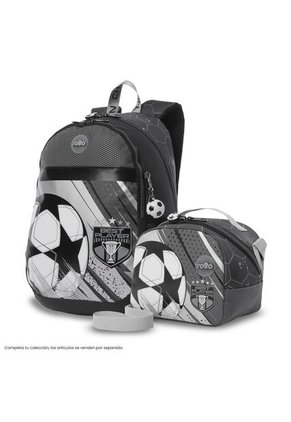 Lonchera Térmica Para Niño Champion Mediana Gris