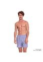 Pantaloneta Estampada Para Hombre Lown Azul de Totto
