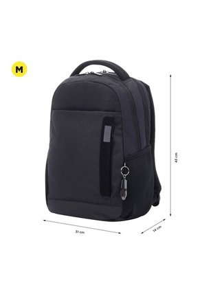 Morral Unisex Deleg Negro Porta PC/Tablet
