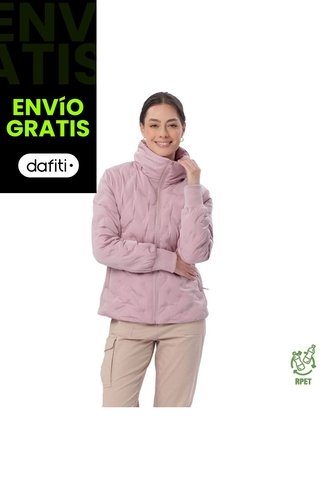 Chaqueta Acolchada Para Mujer Bab Rosada Totto
