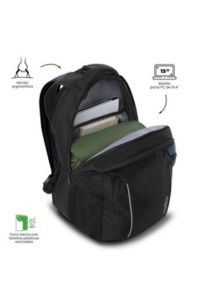 Morral Ejecutivo Porta PC 15" Datar 2.0 Negro Hombre