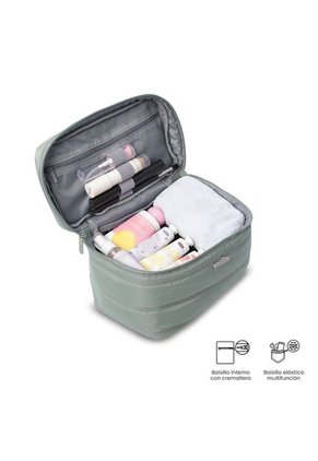 Cosmetiquera Multiuso Moxi Grande Verde