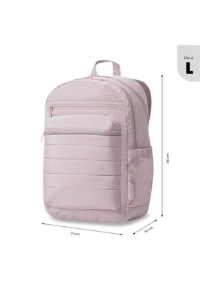 Morral Universitario Plaine 2.0 Porta PC 14" Rosado Mujer