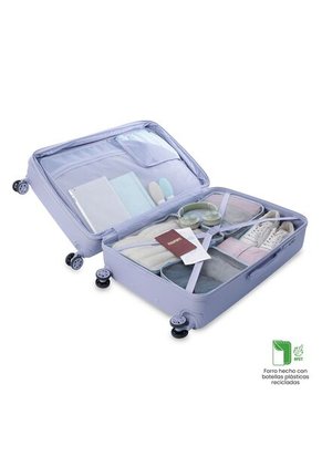 Maleta De Viaje 23 Kg 360 Bazy+ 2.0 Bodega Morada