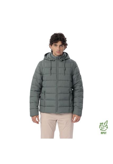 Chaqueta Acolchada 2 En 1 Para Hombre Atlantida Verde