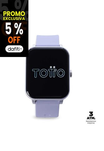 Reloj Inteligente F33 Smartwatch Color Morado Totto