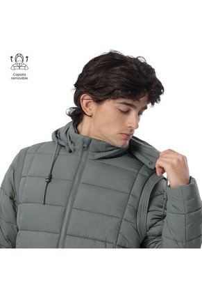 Chaqueta Acolchada 2 En 1 Para Hombre Atlantida Verde