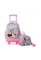 Combo Escolar Minnie Morral Con Ruedas Y Lonchera Aesthetic de Totto