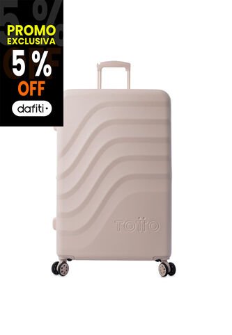 Maleta De Viaje 23 Kg 360 Bazy+ 2.0 Bodega Rosada Totto