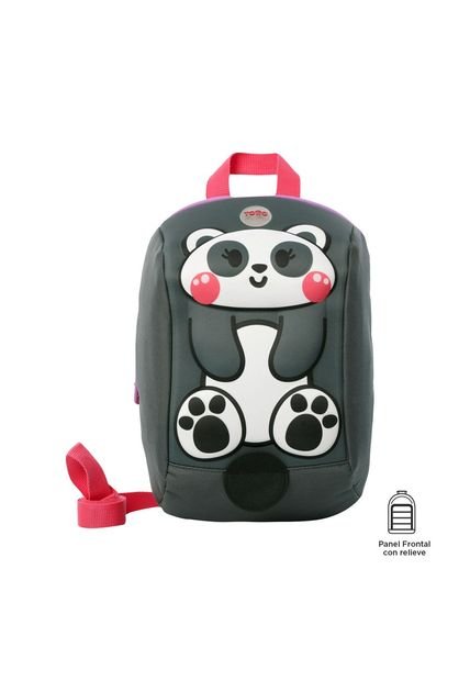 Morral Para Niña Kido Pequeño Gris