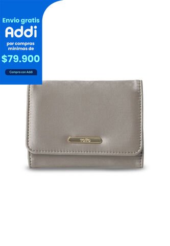 Billetera Mujer Bel 2.0 Mediana Con RFID Blocker Beige Totto
