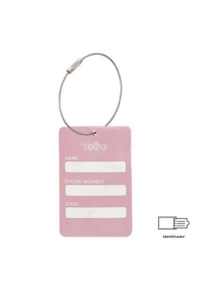 Identificador De Maletas De Viaje Travel Tag Morado