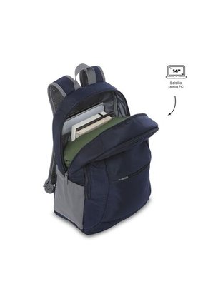 Morral Ejecutivo Porta PC 14" Austtin Azul Unisex