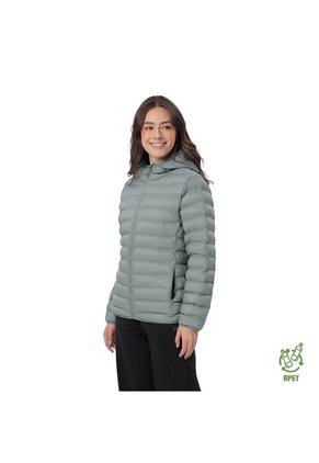Chaqueta Acolchada Para Mujer Colorfull Pro Verde