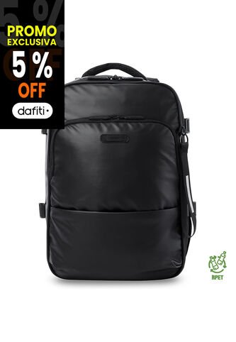 Morral Multifuncional De Viaje Mediano Trip Negro Totto
