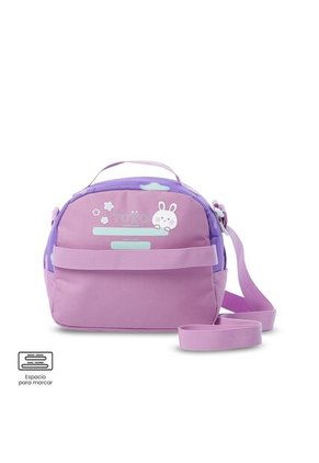 Lonchera Térmica Para Niña Friends Party Mediana Morada