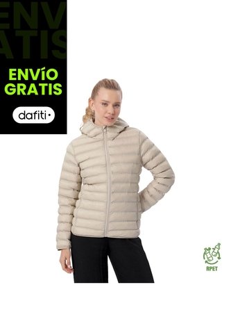 Chaqueta Acolchada Para Mujer Colorfull Pro Beige Totto